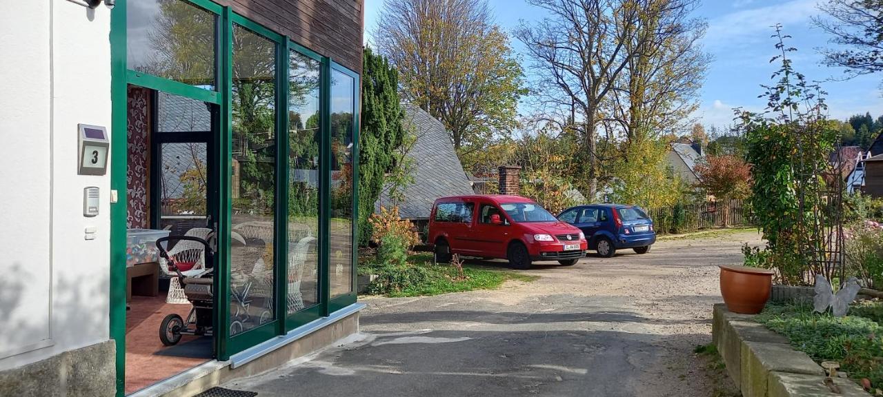 Familienfreundliche Ferienwohnung Erzgebirge Schneeberg  Kültér fotó