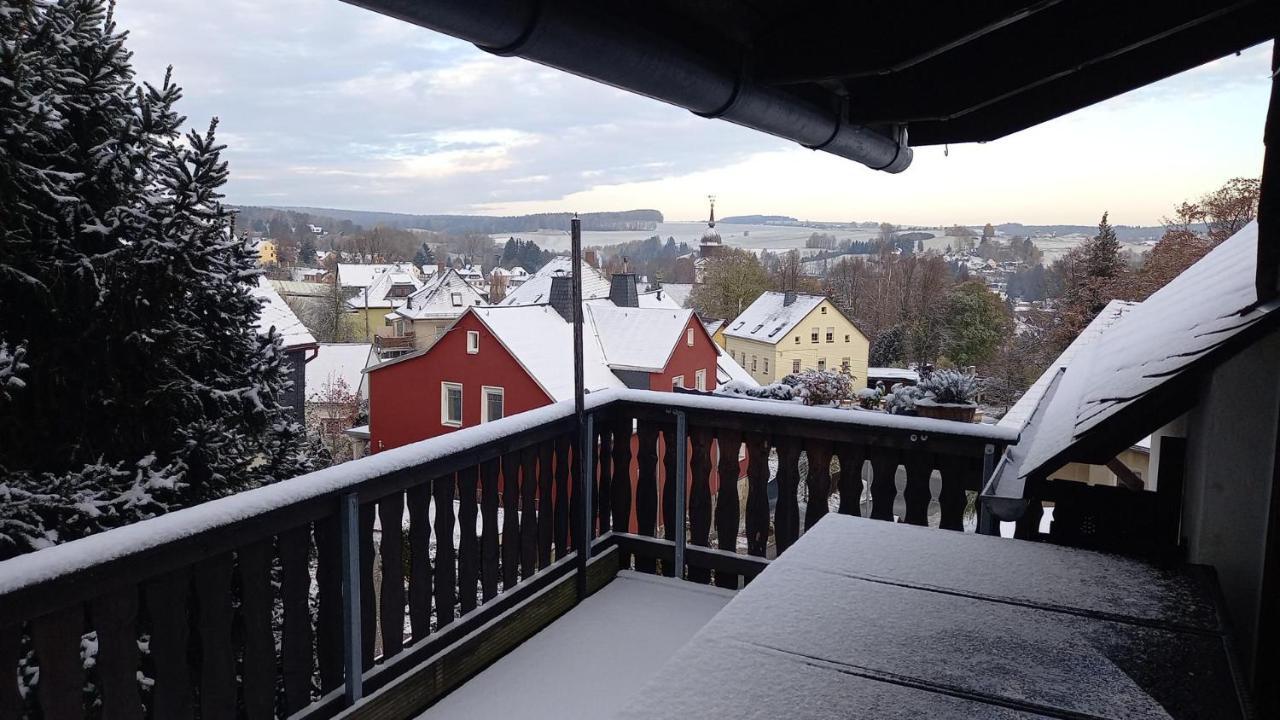 Familienfreundliche Ferienwohnung Erzgebirge Schneeberg  Kültér fotó