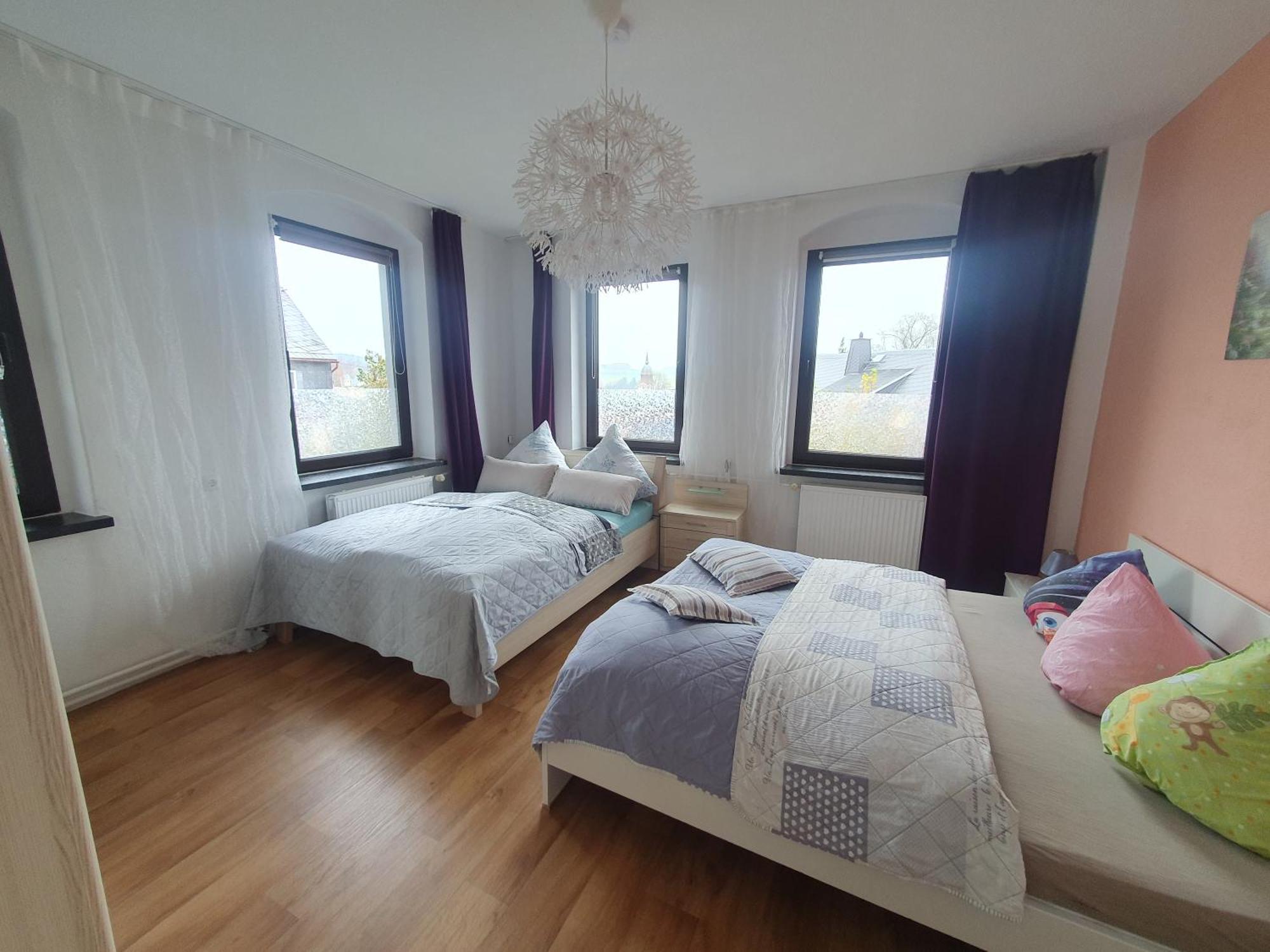 Familienfreundliche Ferienwohnung Erzgebirge Schneeberg  Kültér fotó